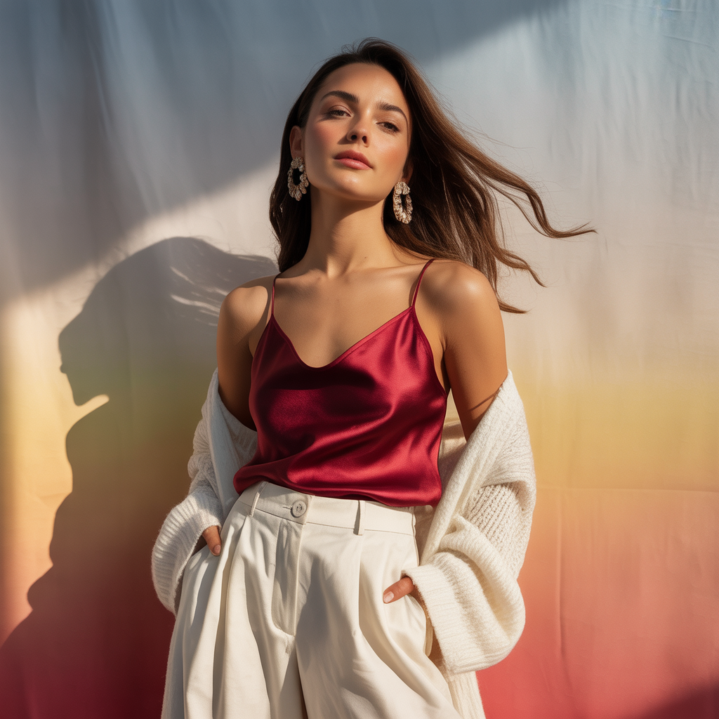 tops to wear with wide leg pants