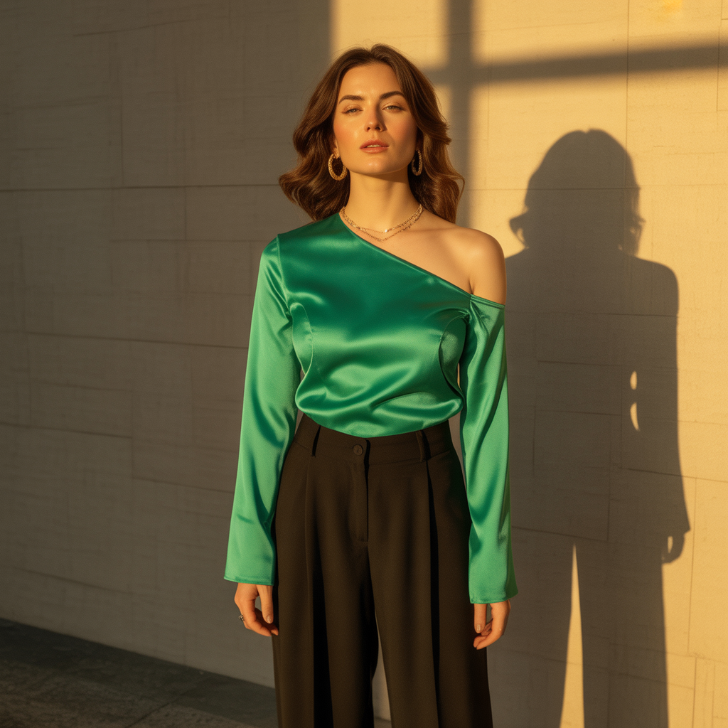 tops to wear with wide leg pants