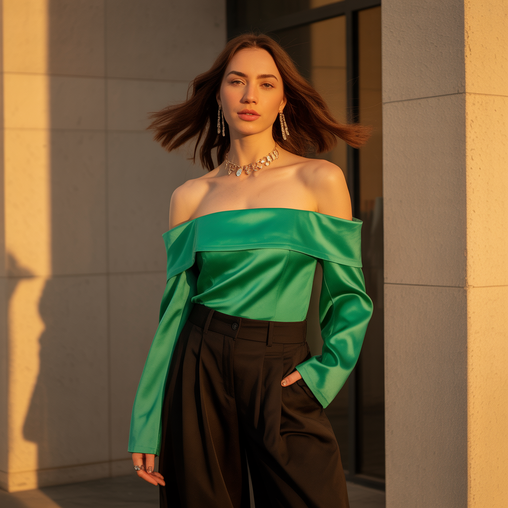 tops to wear with wide leg pants