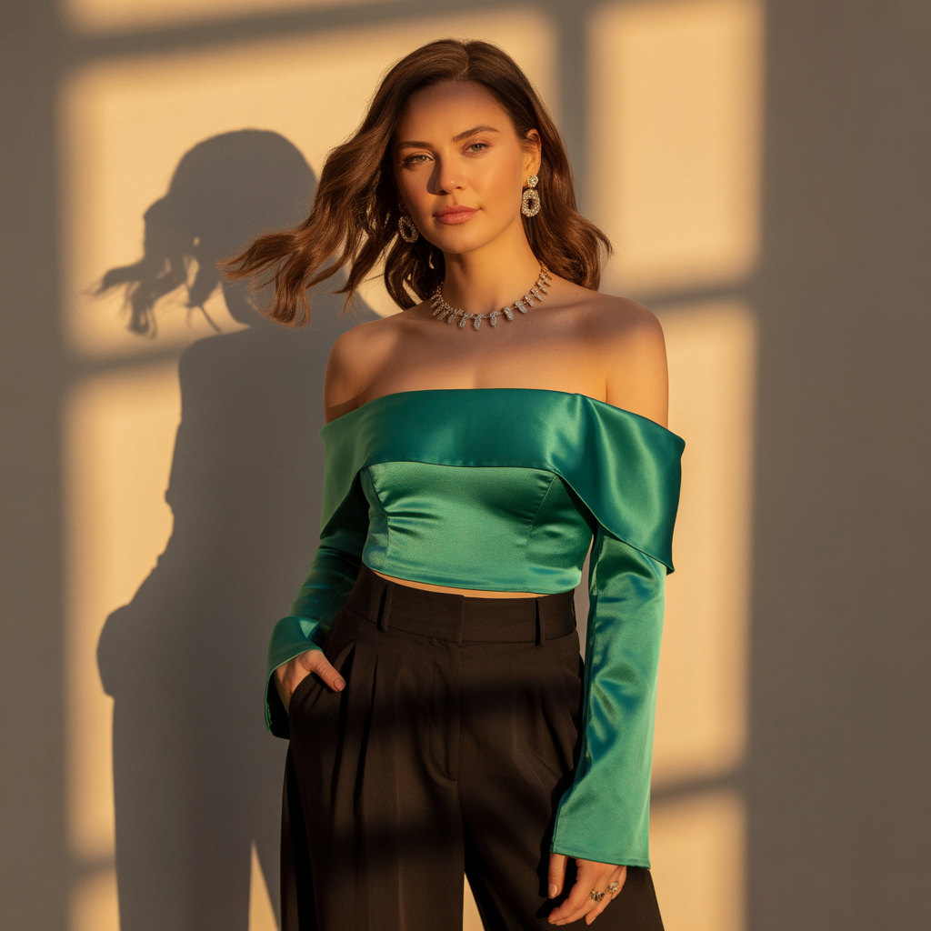 tops to wear with wide leg pants