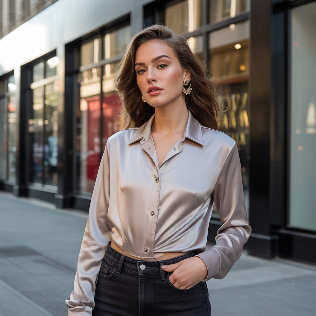 tops with black jeans