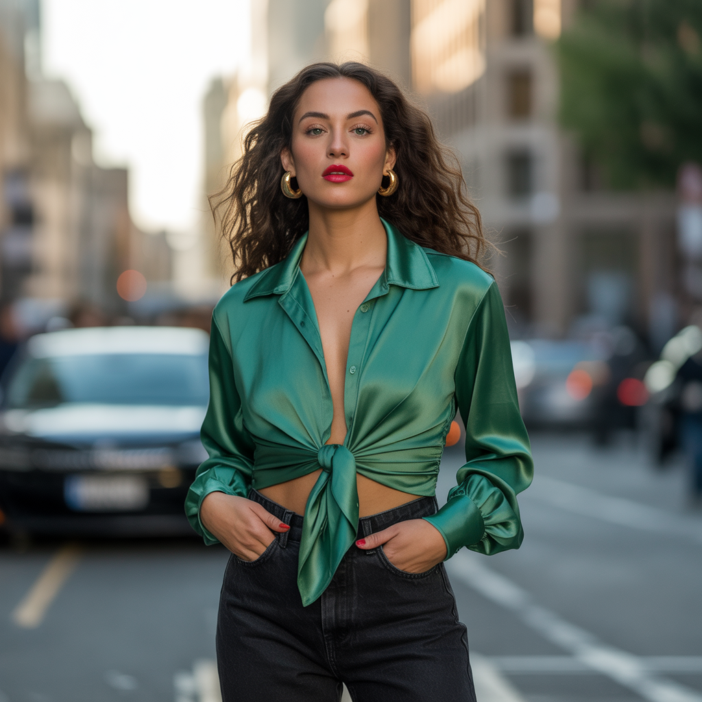 tops with black jeans