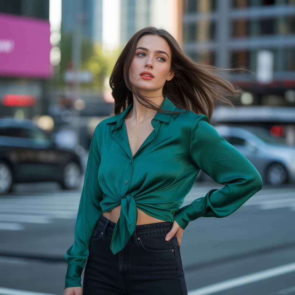 tops with black jeans