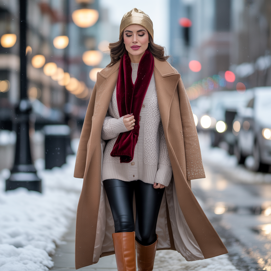 trendy casual winter outfits