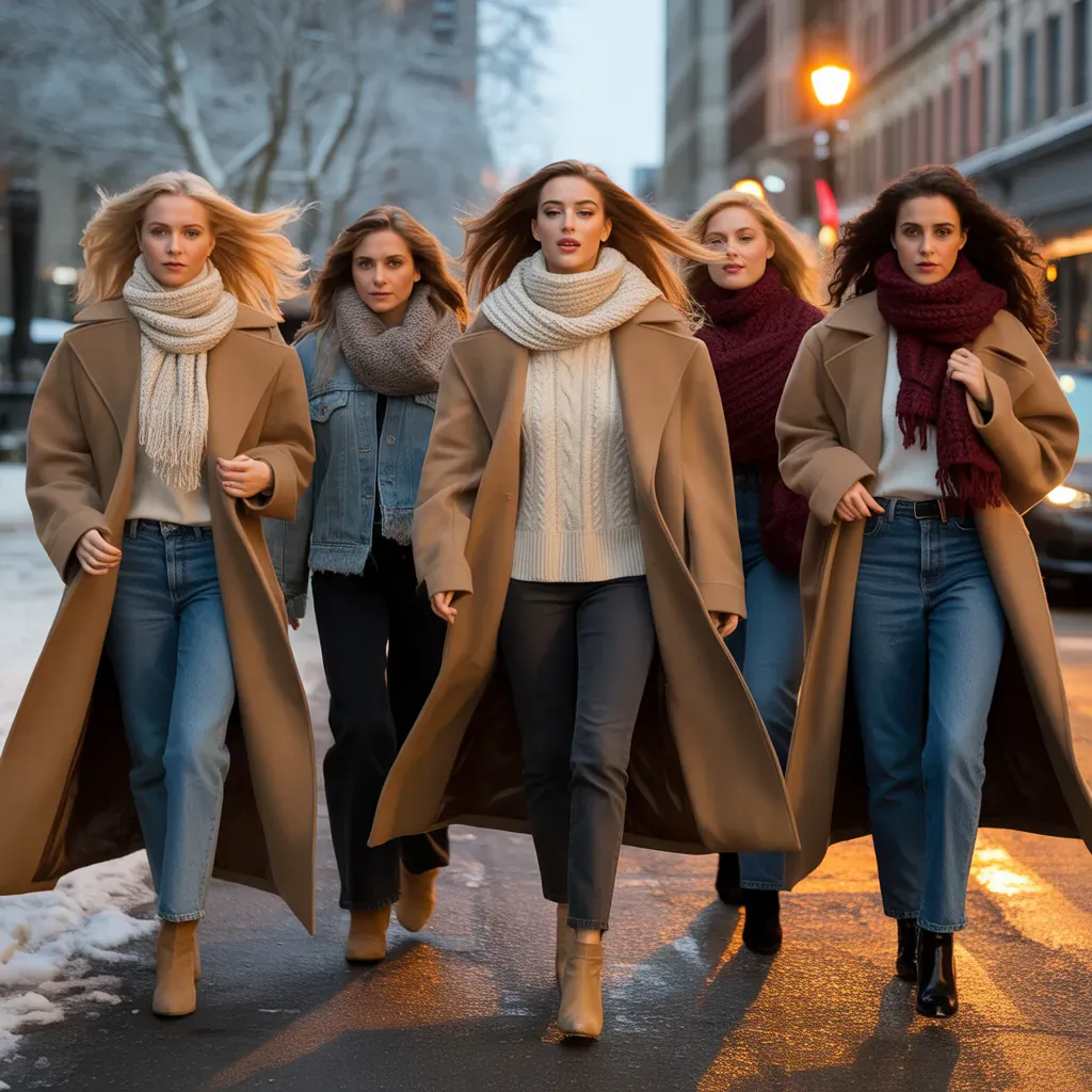 trendy casual winter outfits