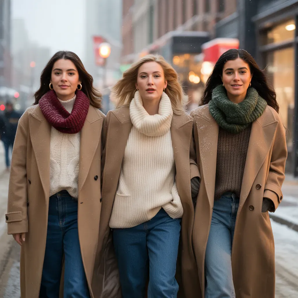 trendy casual winter outfits