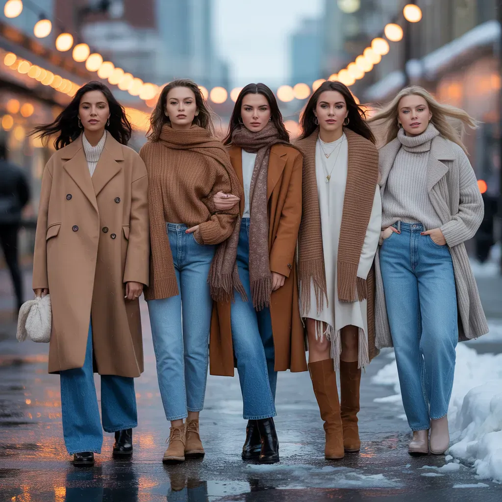 trendy casual winter outfits