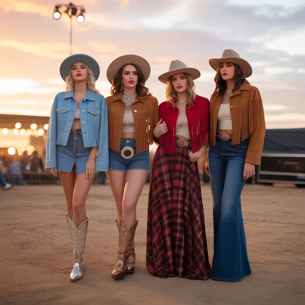 trendy country concert looks