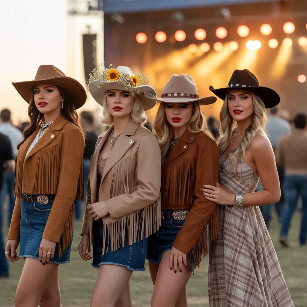 trendy country concert looks