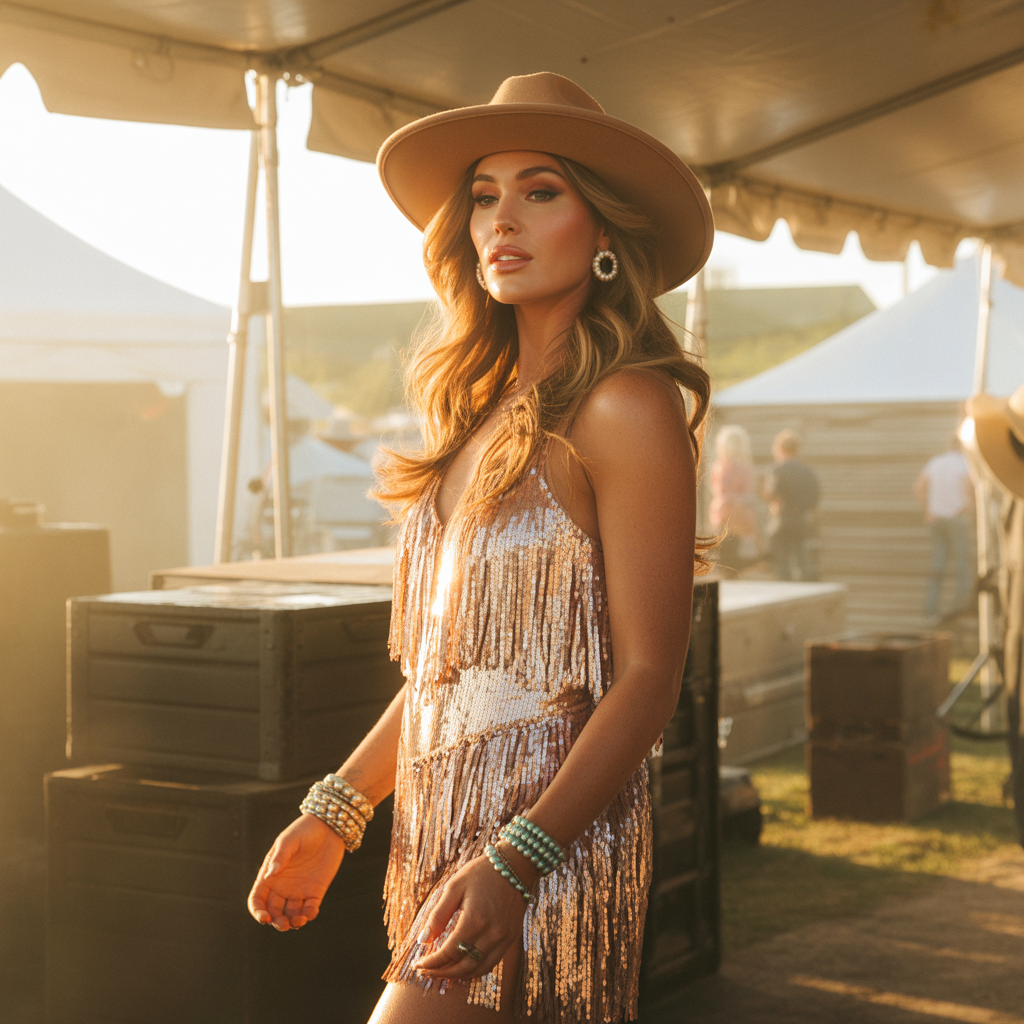 trendy country concert looks