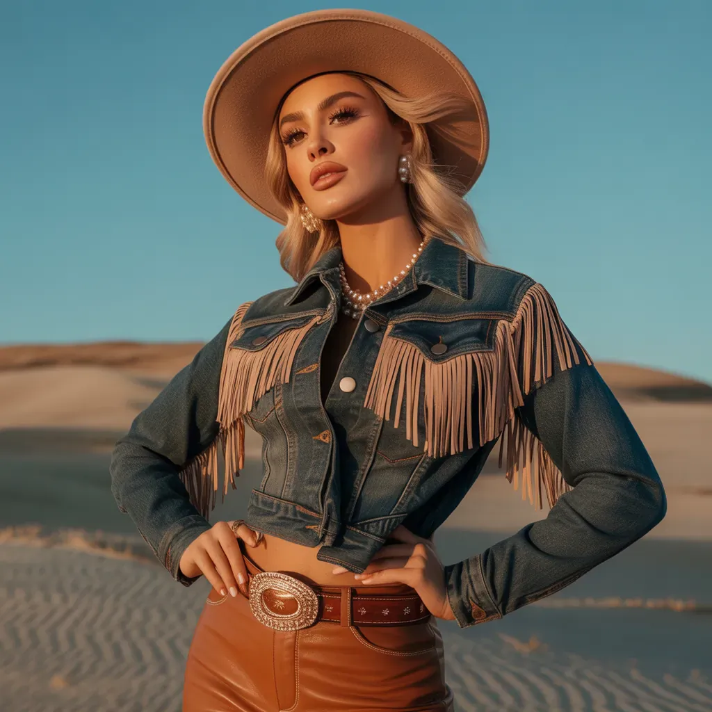 trendy cowgirl outfits