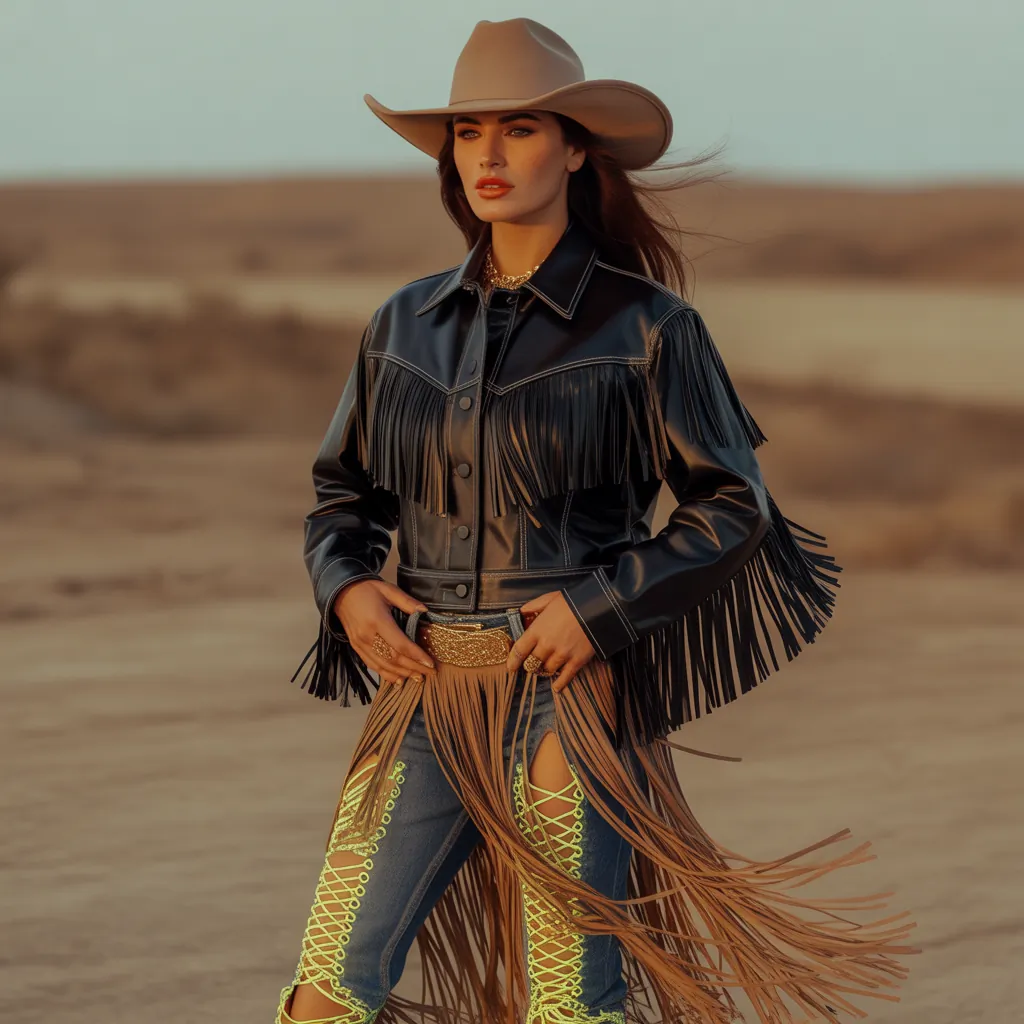 trendy cowgirl outfits