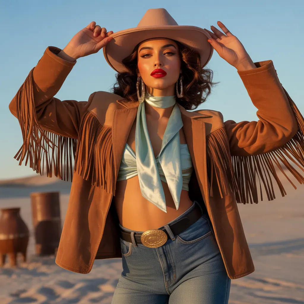 trendy cowgirl outfits