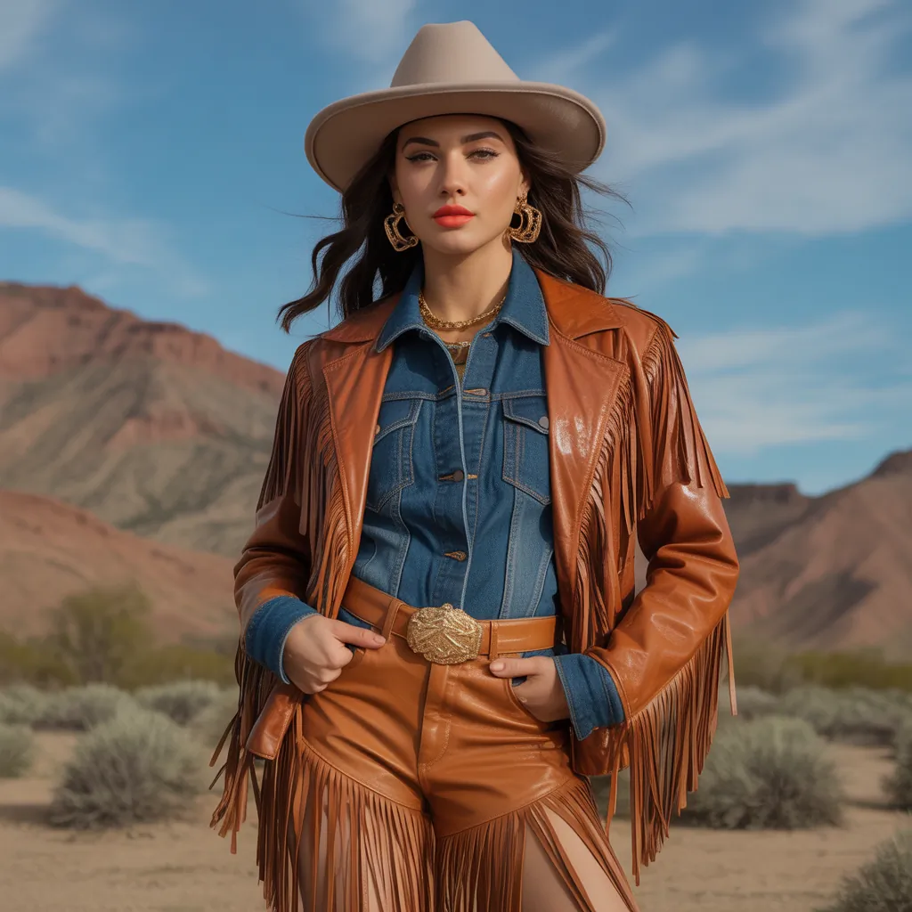 trendy cowgirl outfits