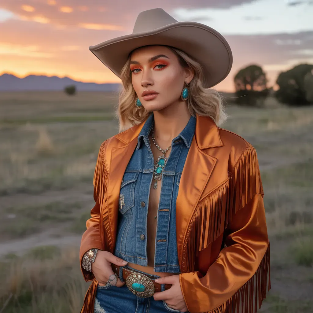 trendy cowgirl outfits