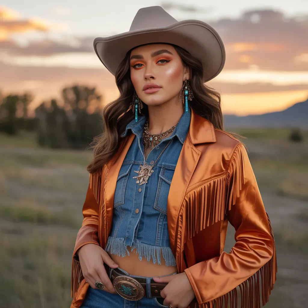 trendy cowgirl outfits