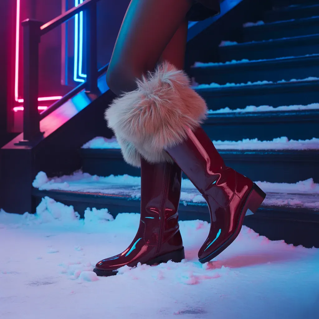 trendy womens winter boots