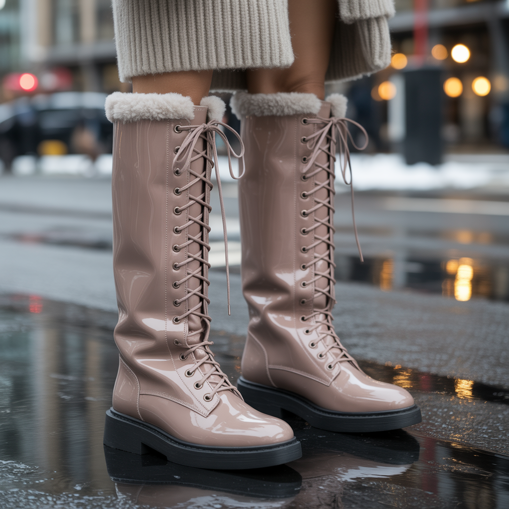 trendy womens winter boots