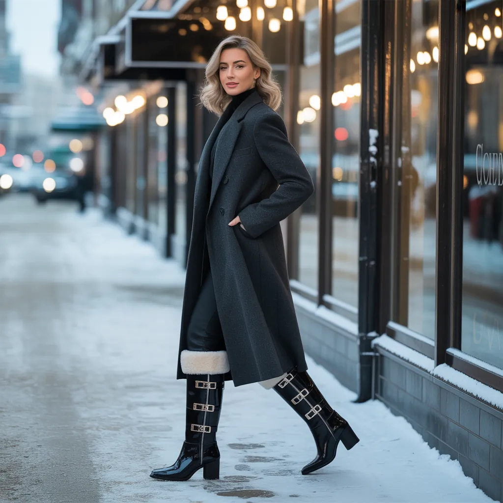 trendy womens winter boots