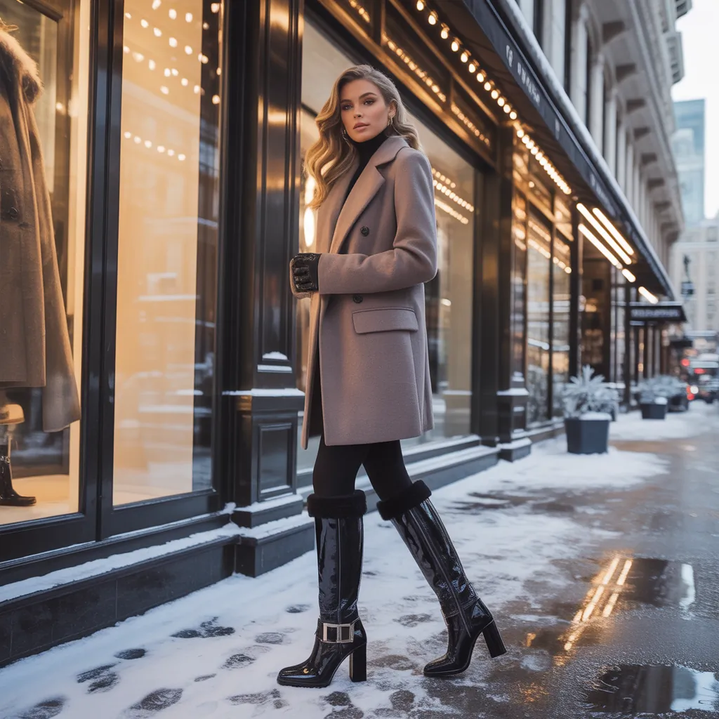 trendy womens winter boots