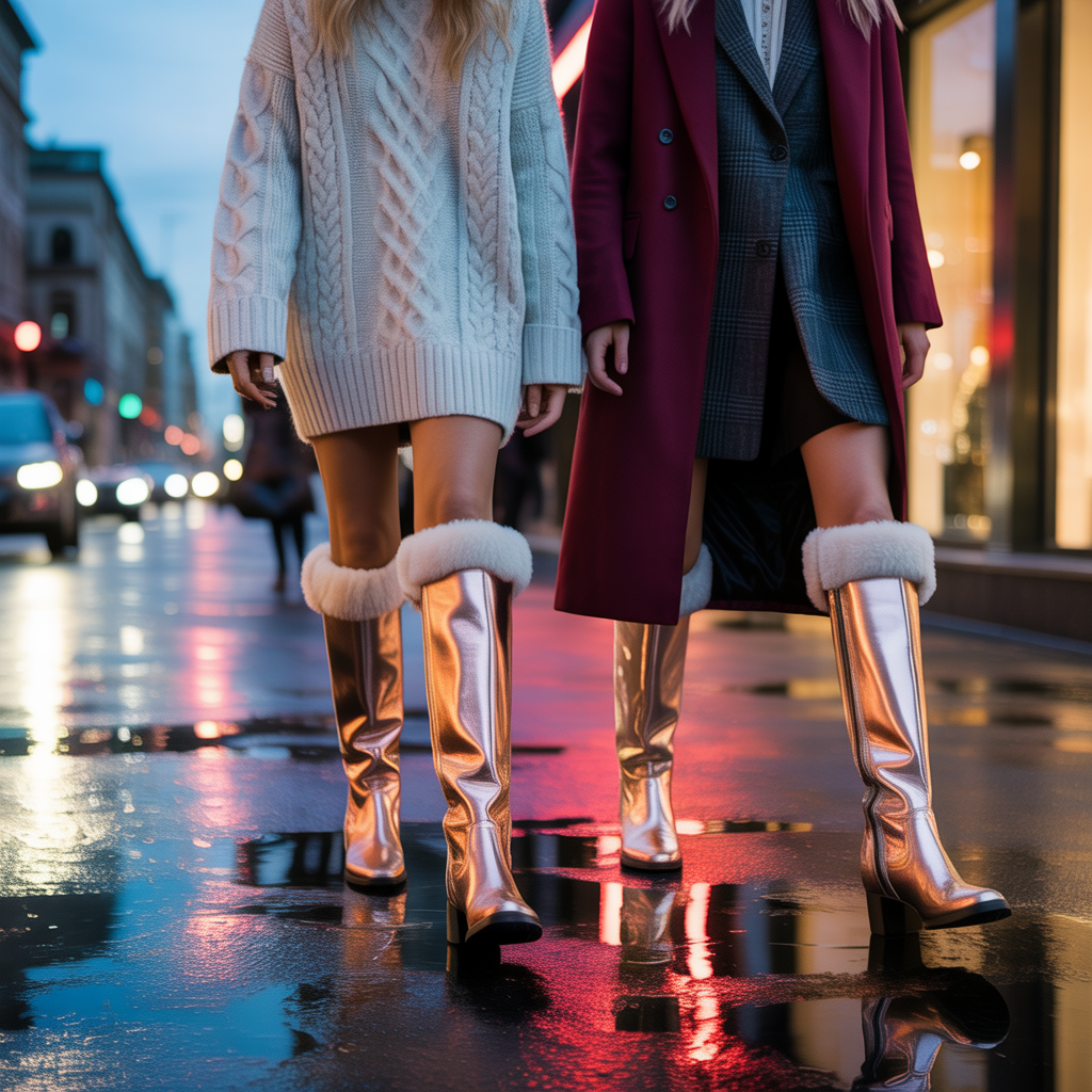 trendy womens winter boots