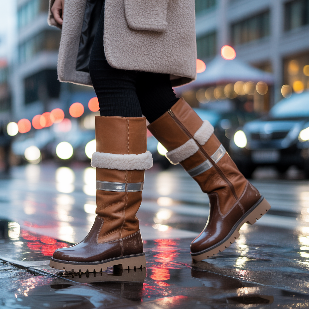 trendy womens winter boots