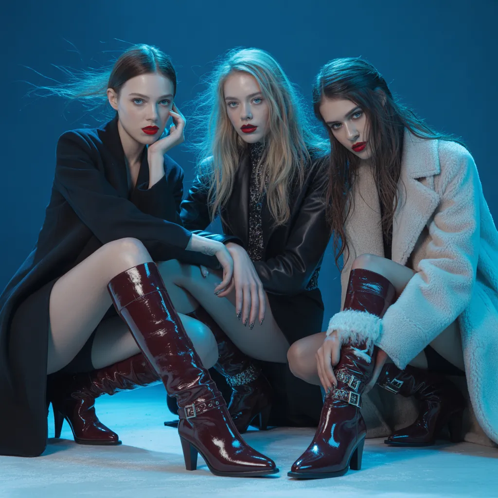 trendy womens winter boots