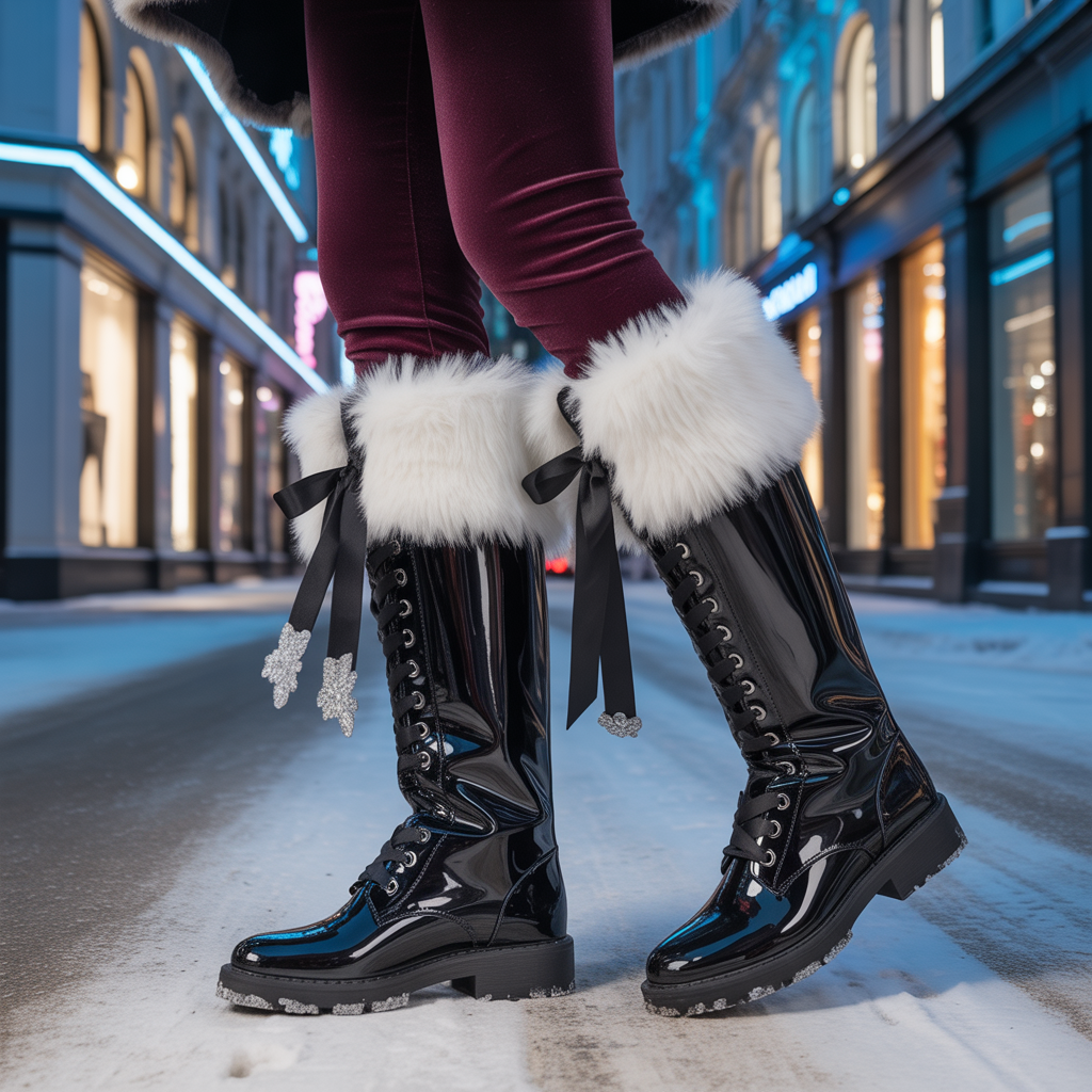 trendy womens winter boots