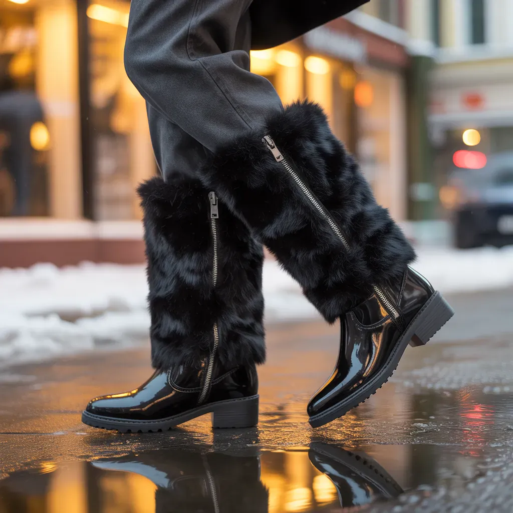 trendy womens winter boots