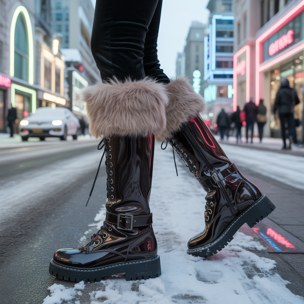 trendy womens winter boots