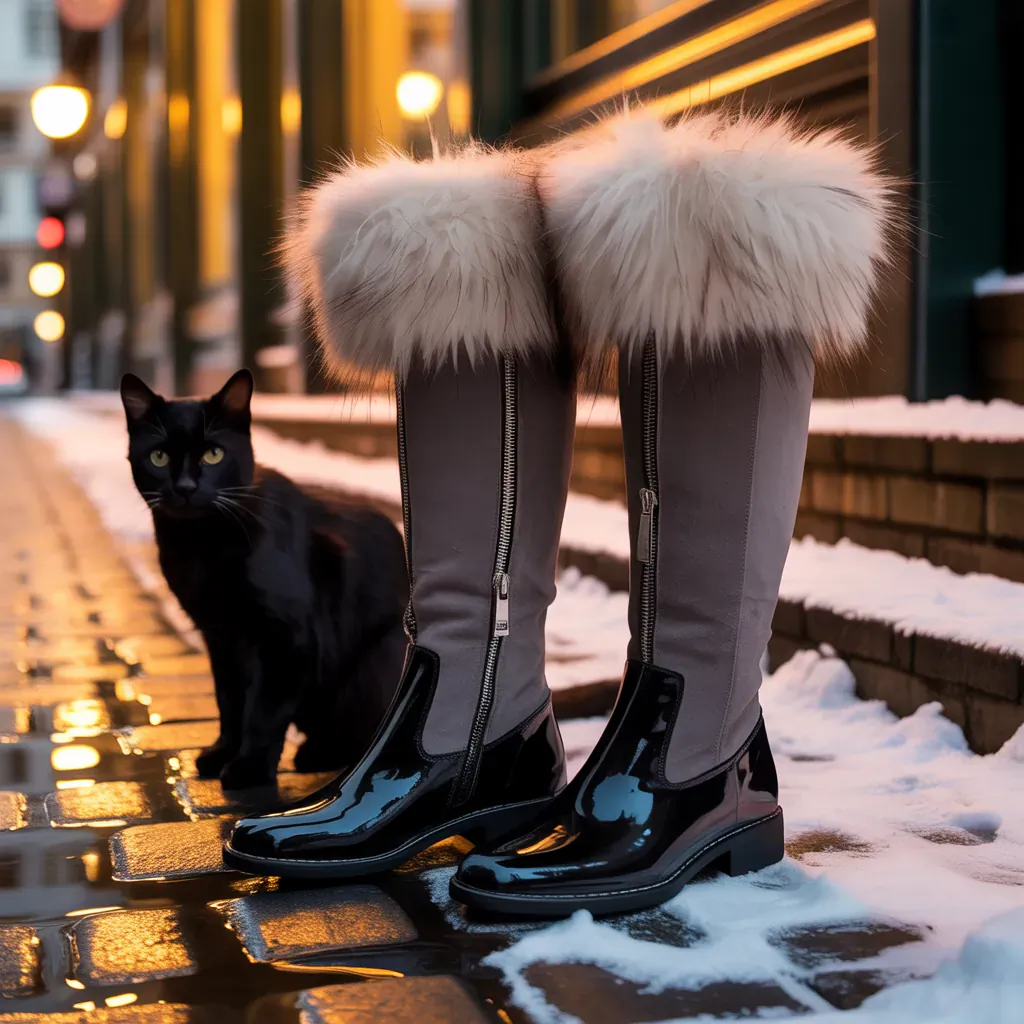 trendy womens winter boots