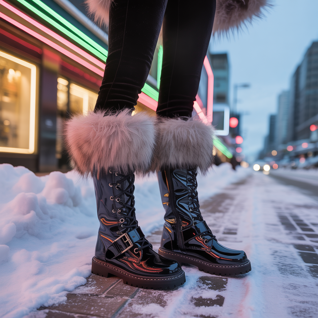 trendy womens winter boots