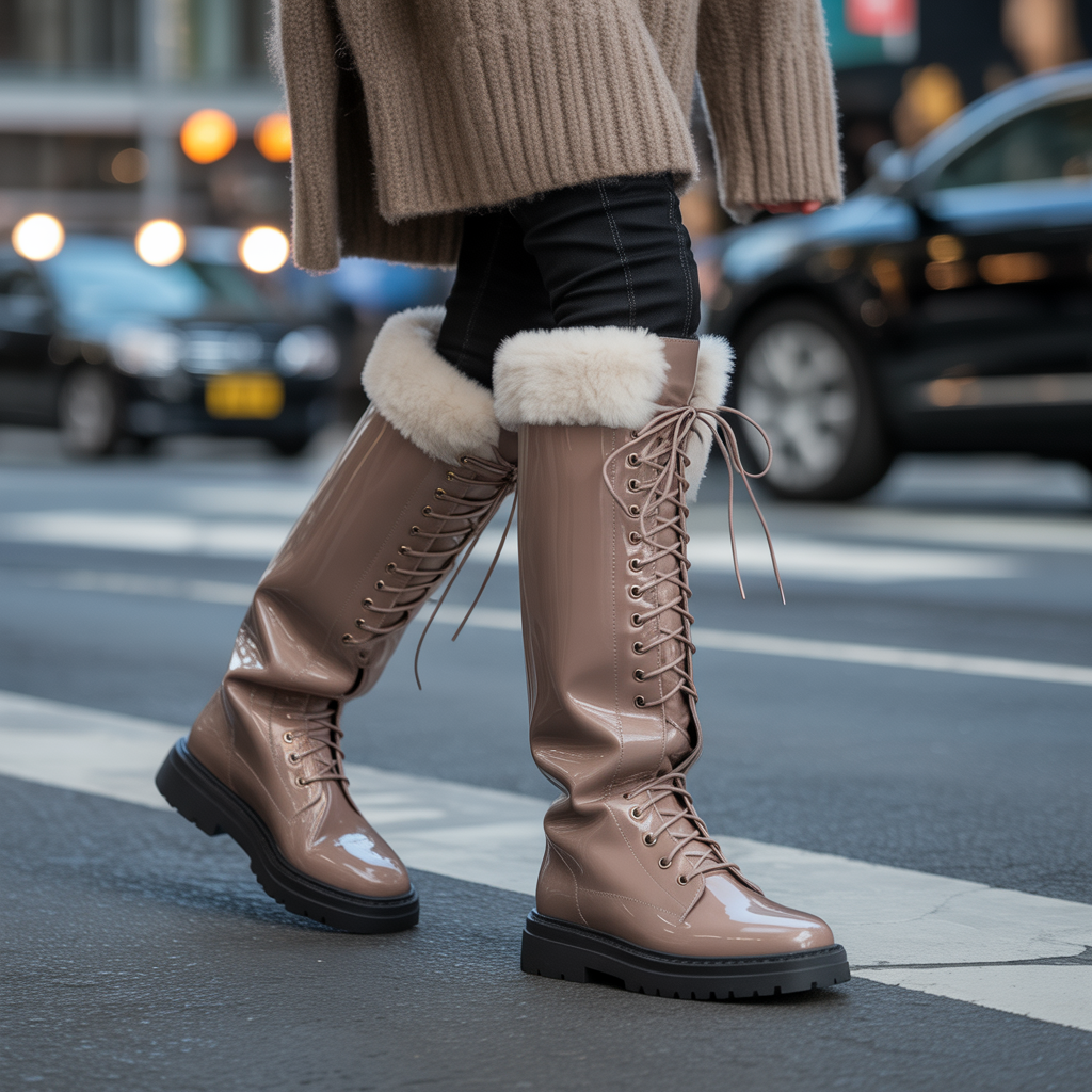 trendy womens winter boots