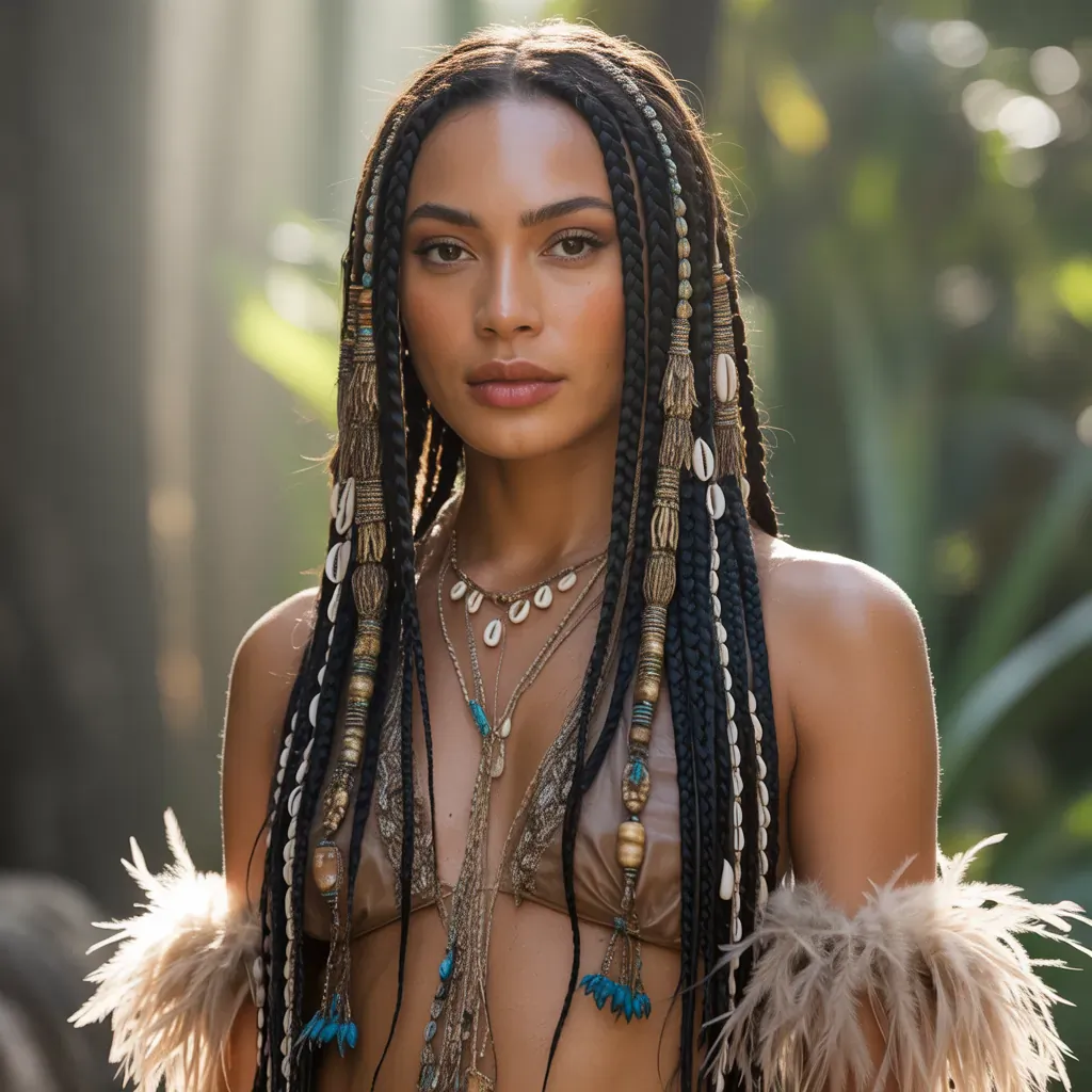 tribal braid hairstyles