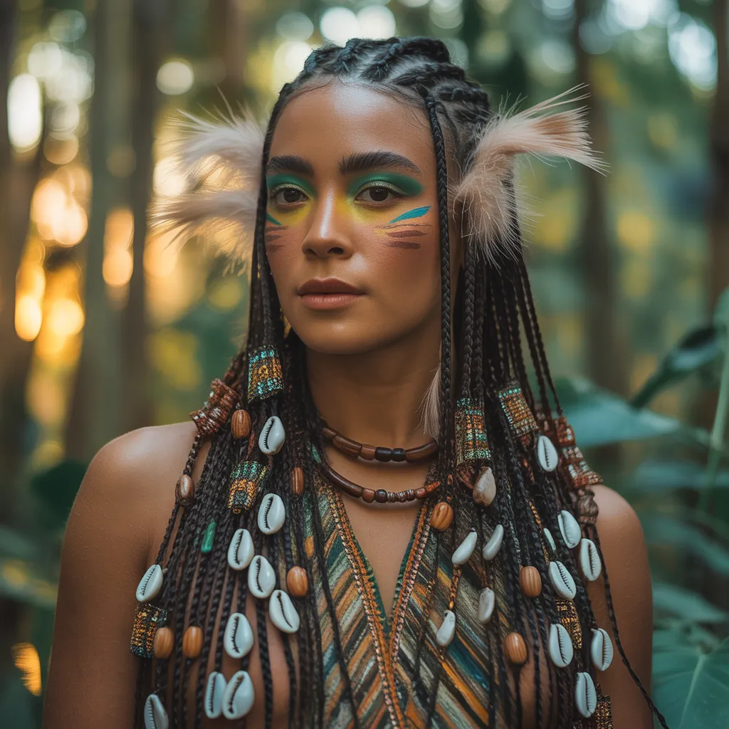 tribal braid hairstyles
