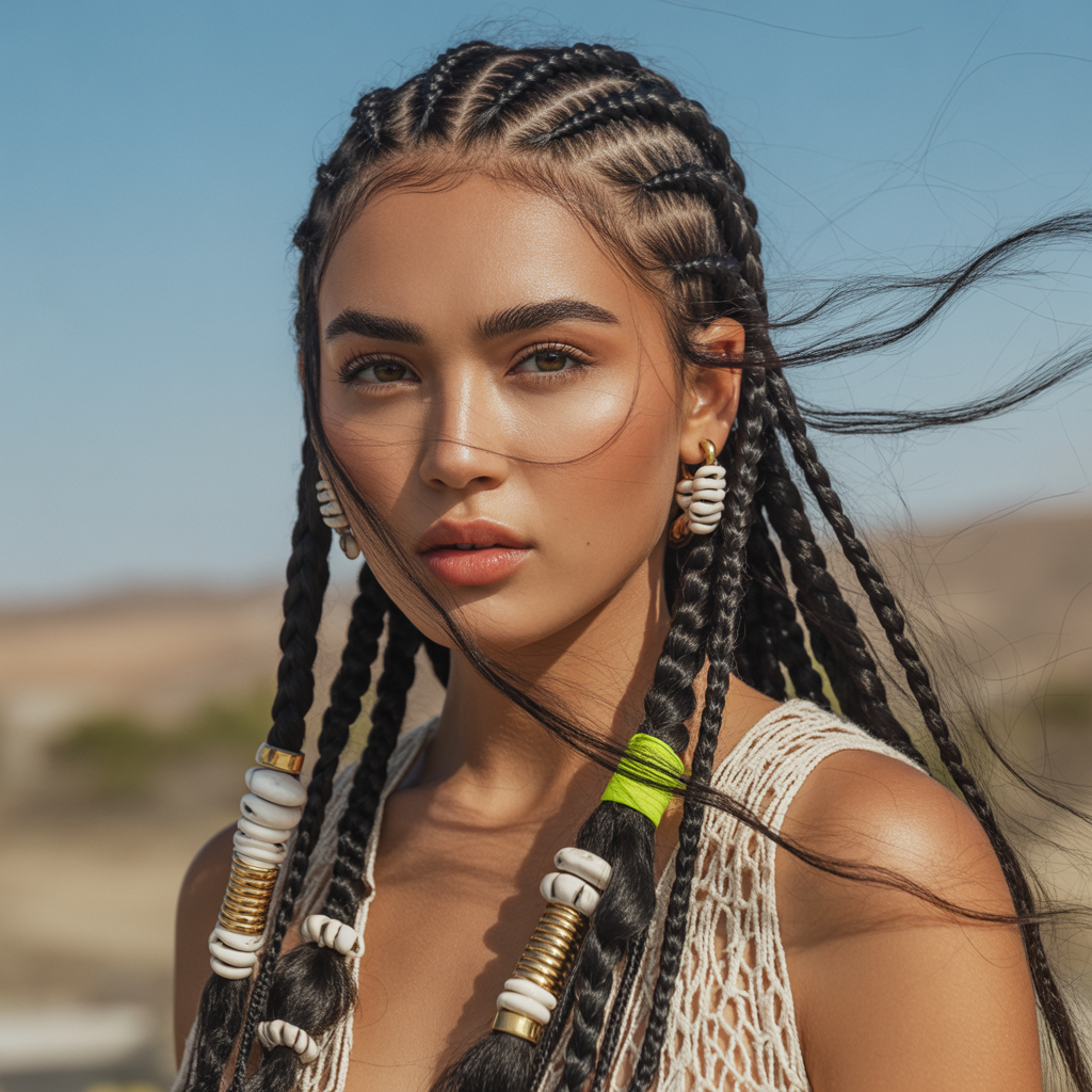 tribal braid hairstyles