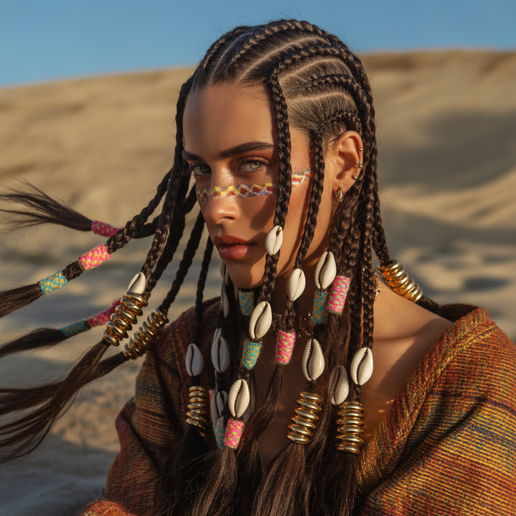 tribal braid hairstyles