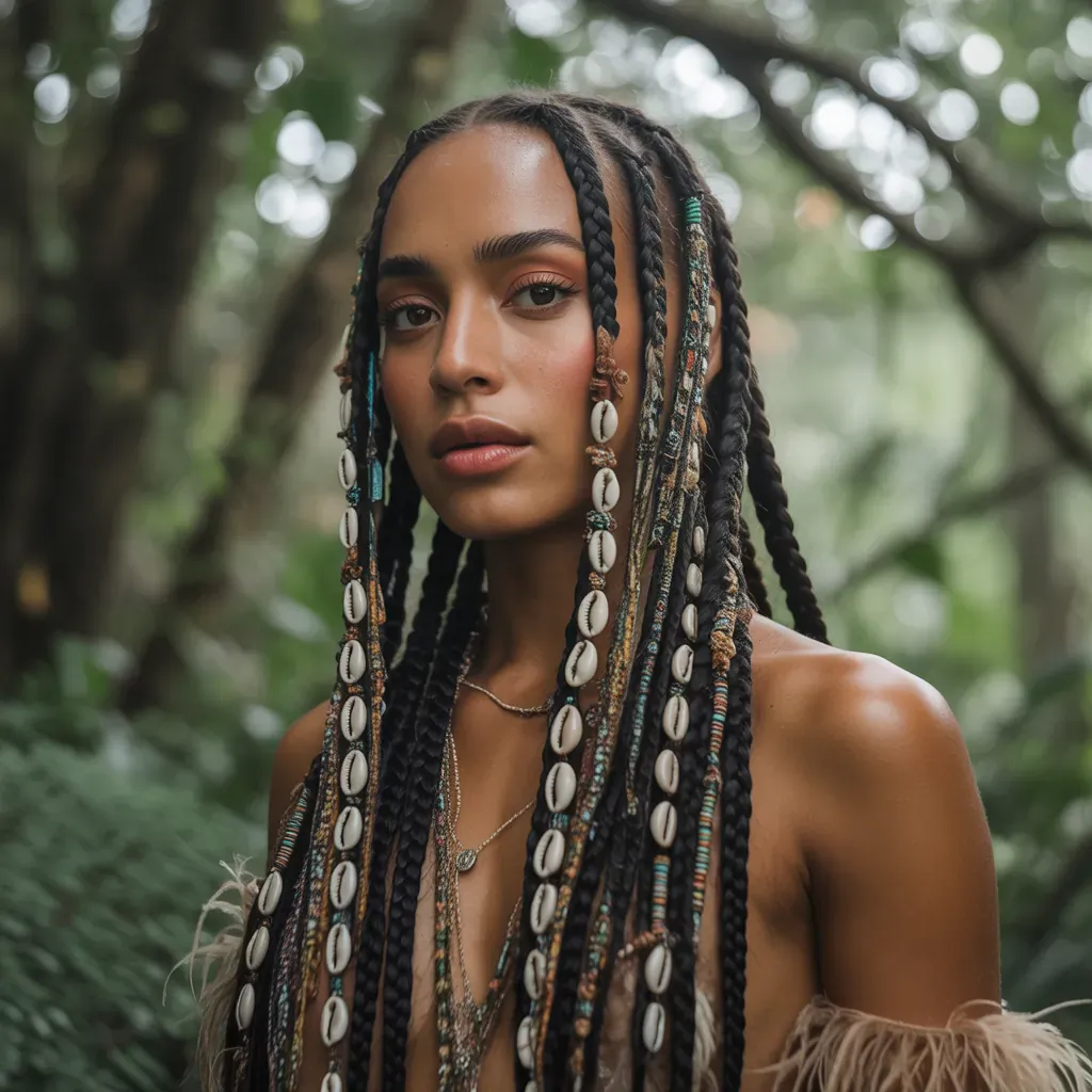 tribal braid hairstyles