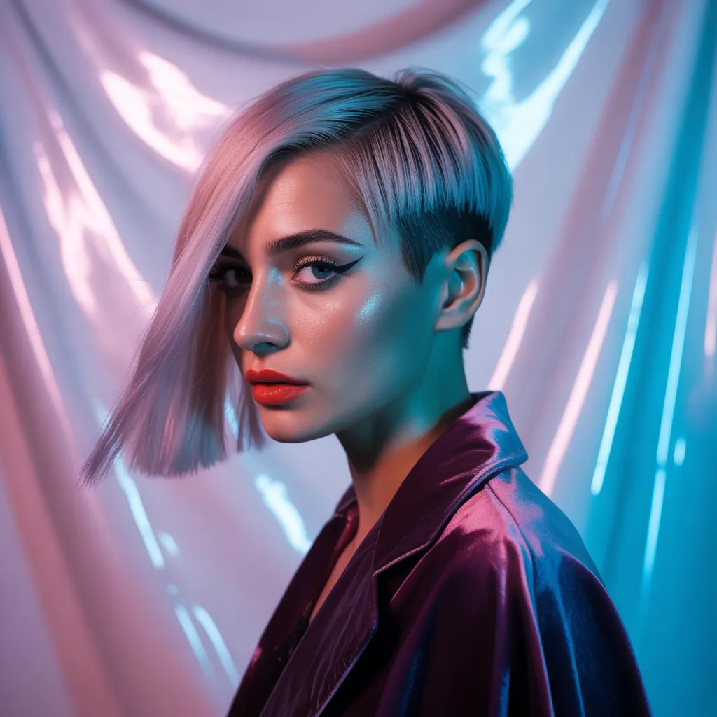 undercut bob hairstyle