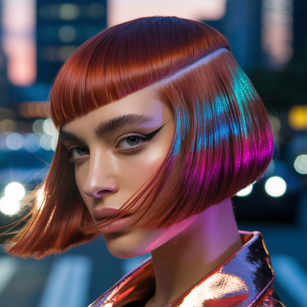 undercut bob hairstyle