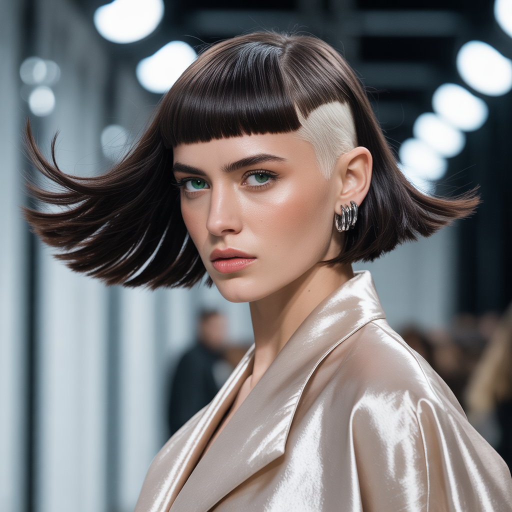 undercut bob hairstyle