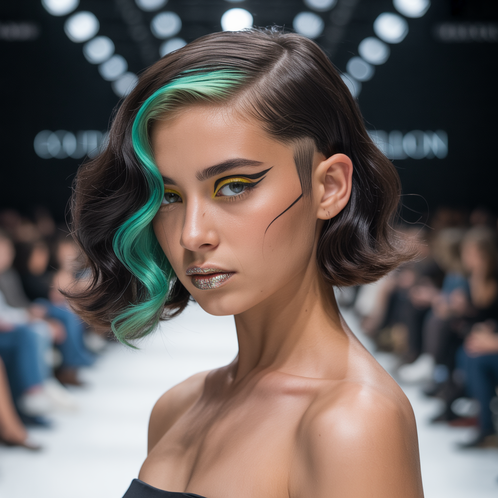 undercut bob hairstyle