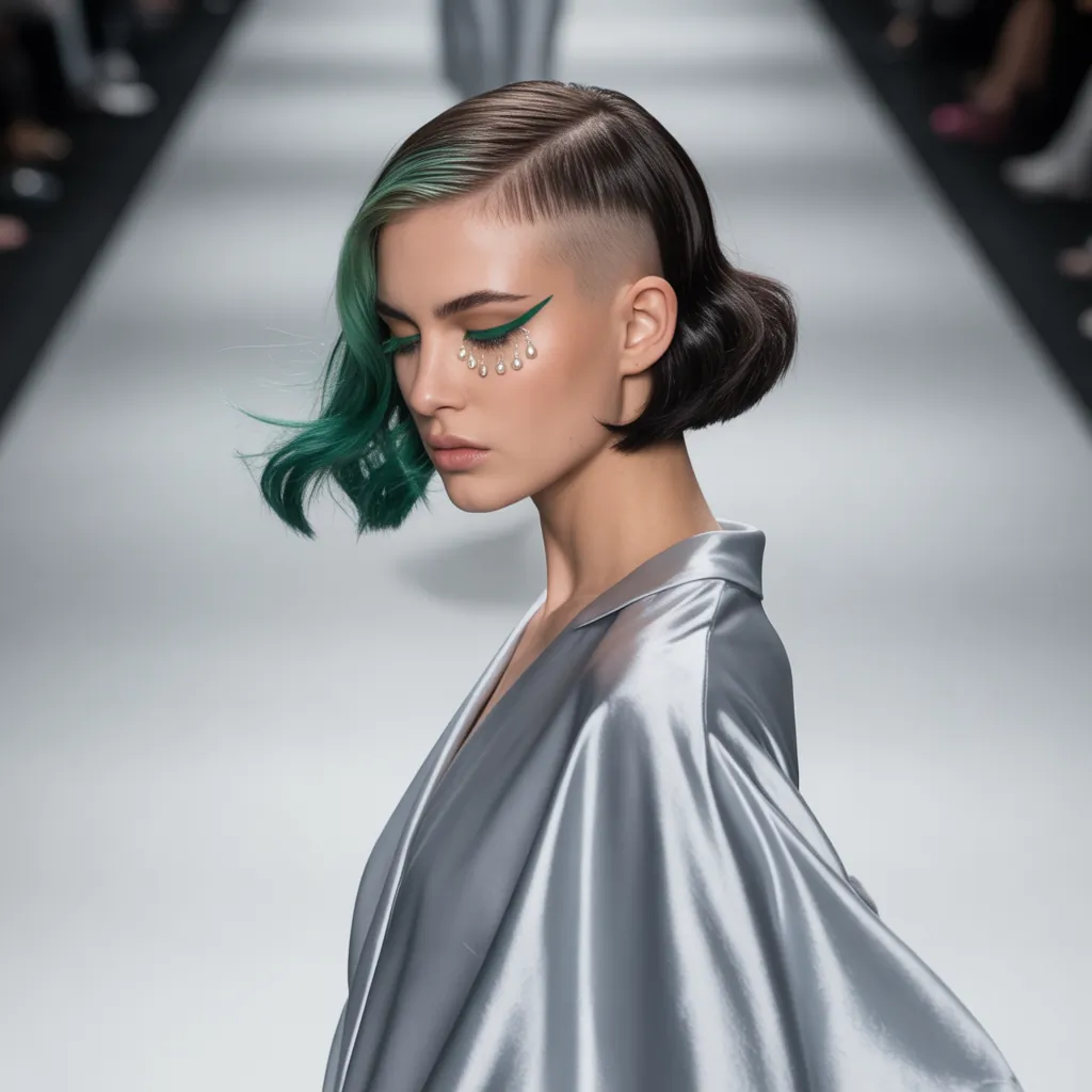 undercut bob hairstyle