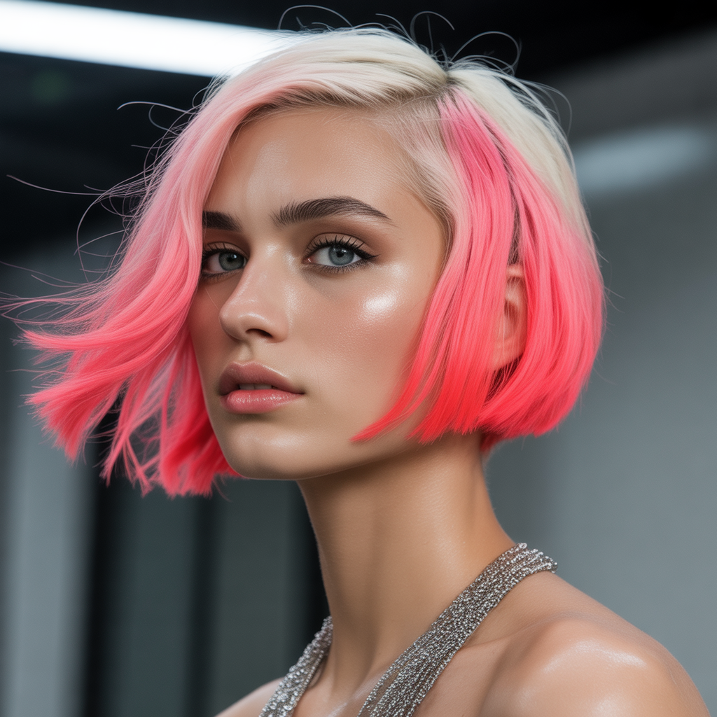 undercut bob hairstyle