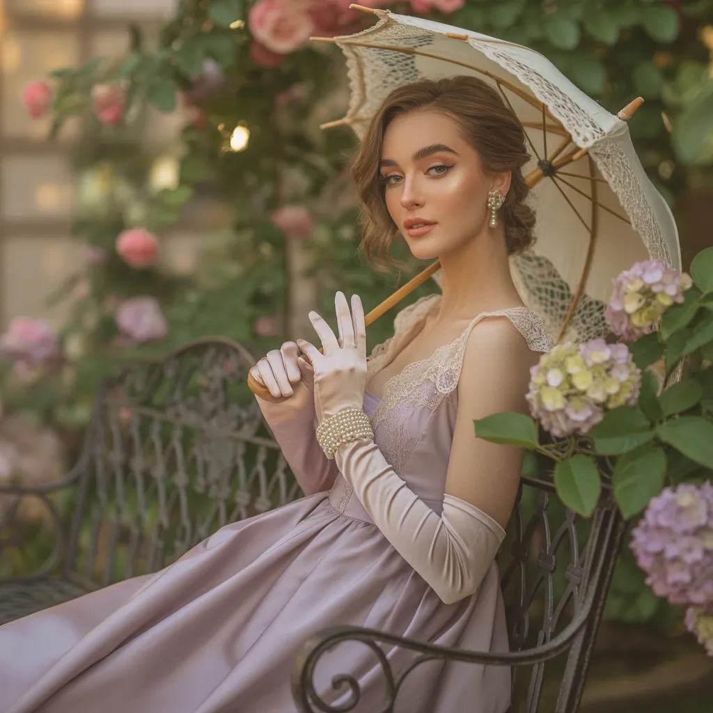 vintage tea party outfits