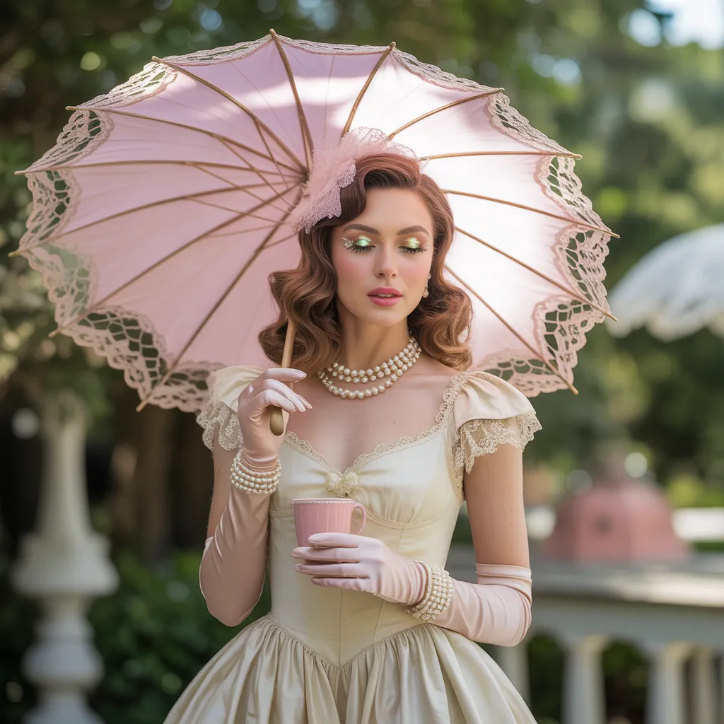 vintage tea party outfits