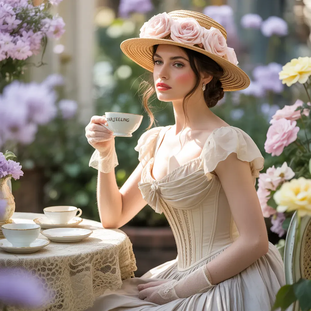 vintage tea party outfits