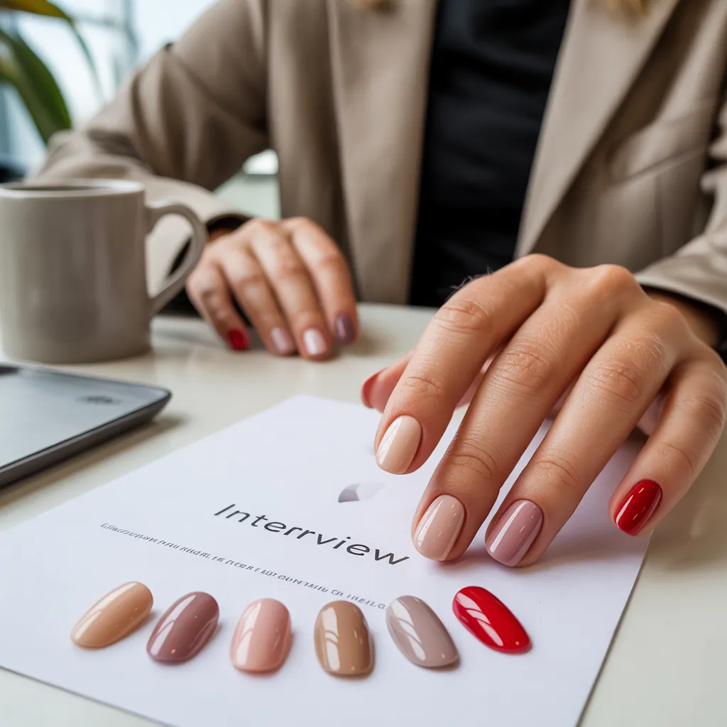 what color nails for a job interview
