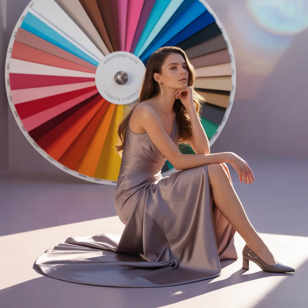 what color shoes go with a grey dress