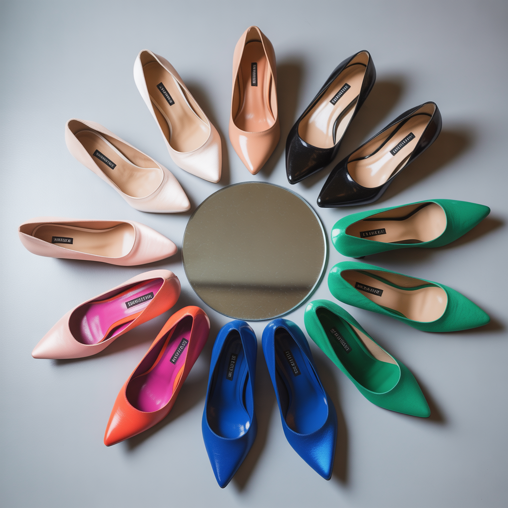 what color shoes go with a grey dress